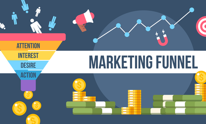 الفرق بين الـ Sales Funnels او Marketing Funnels