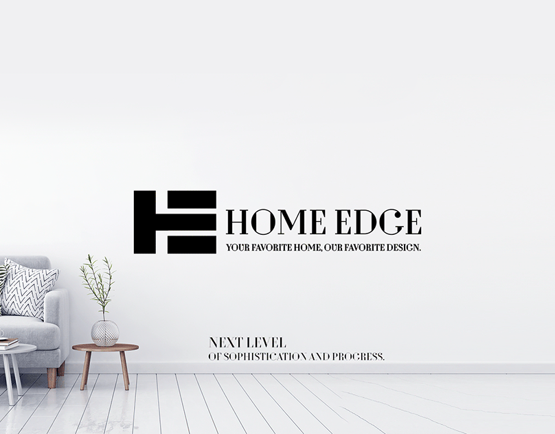 تصميم لوجو شركة تشطيبات “هوم ايدج – Home Edge “